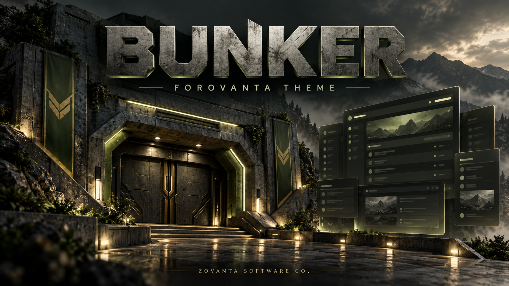 Bunker Free Theme preview