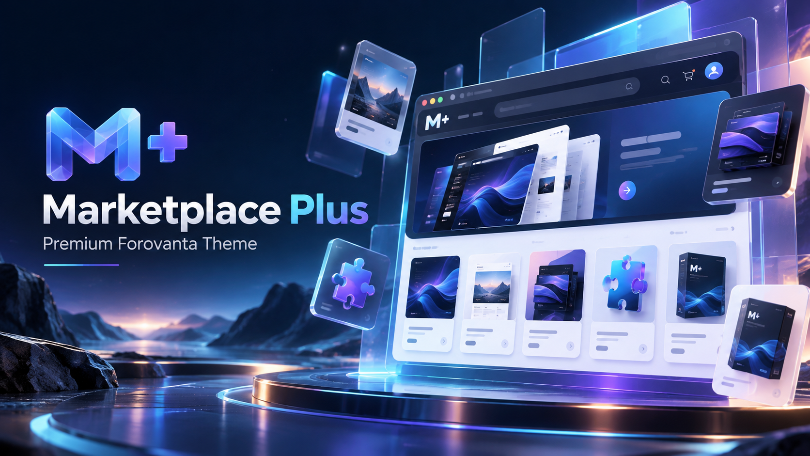 Marketplace Plus Premium Theme preview