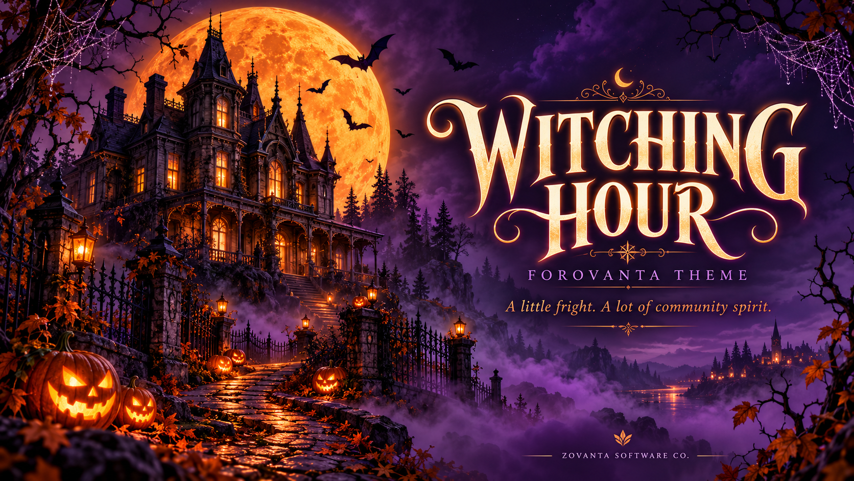 Witching Hour Free Halloween Theme preview