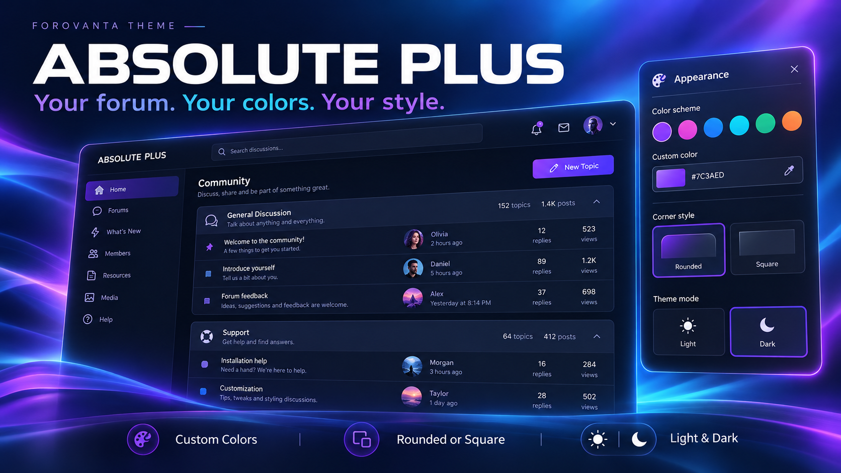 Absolute Plus Premium Theme preview