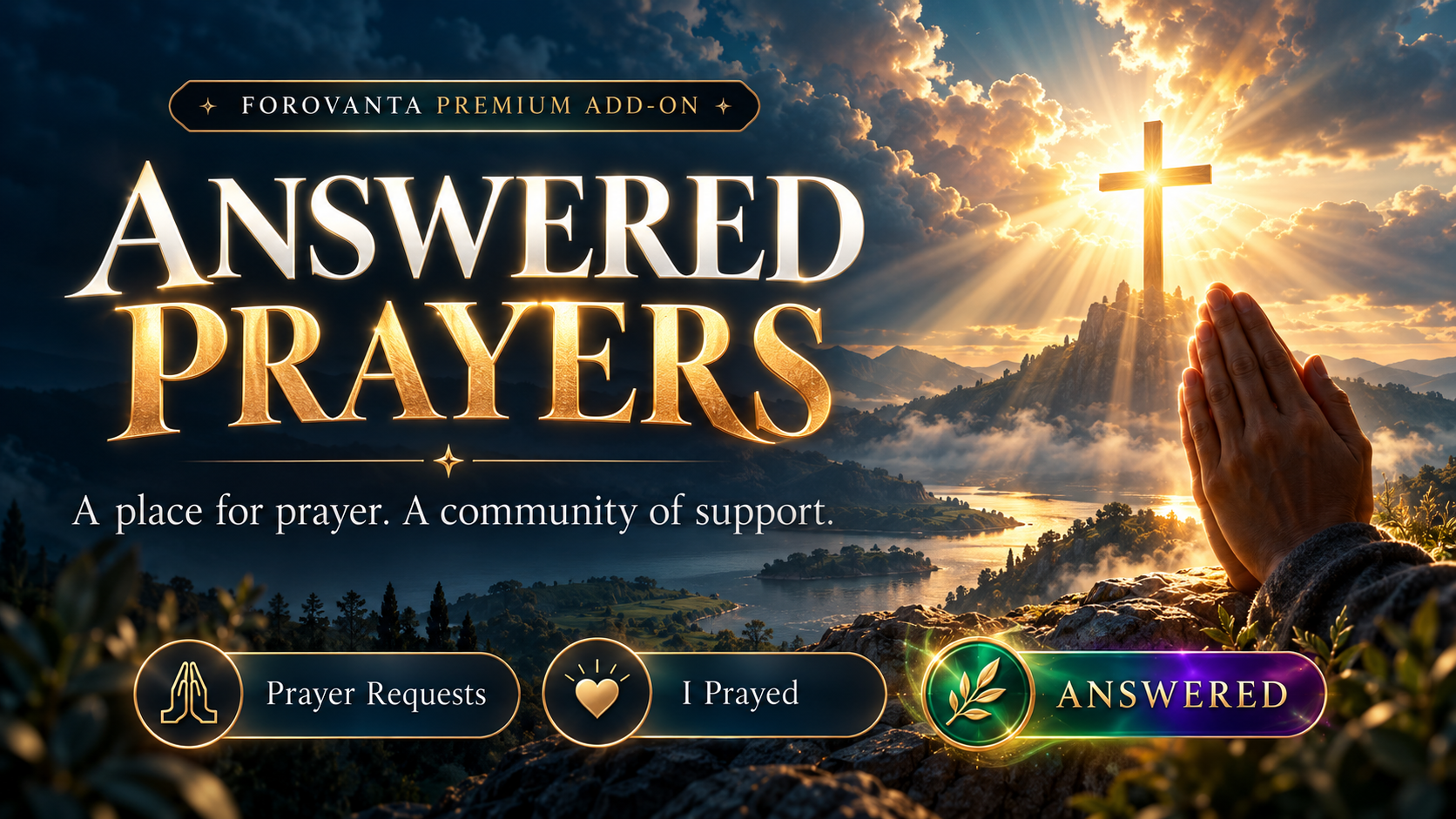 Answered Prayers Premium Addon preview