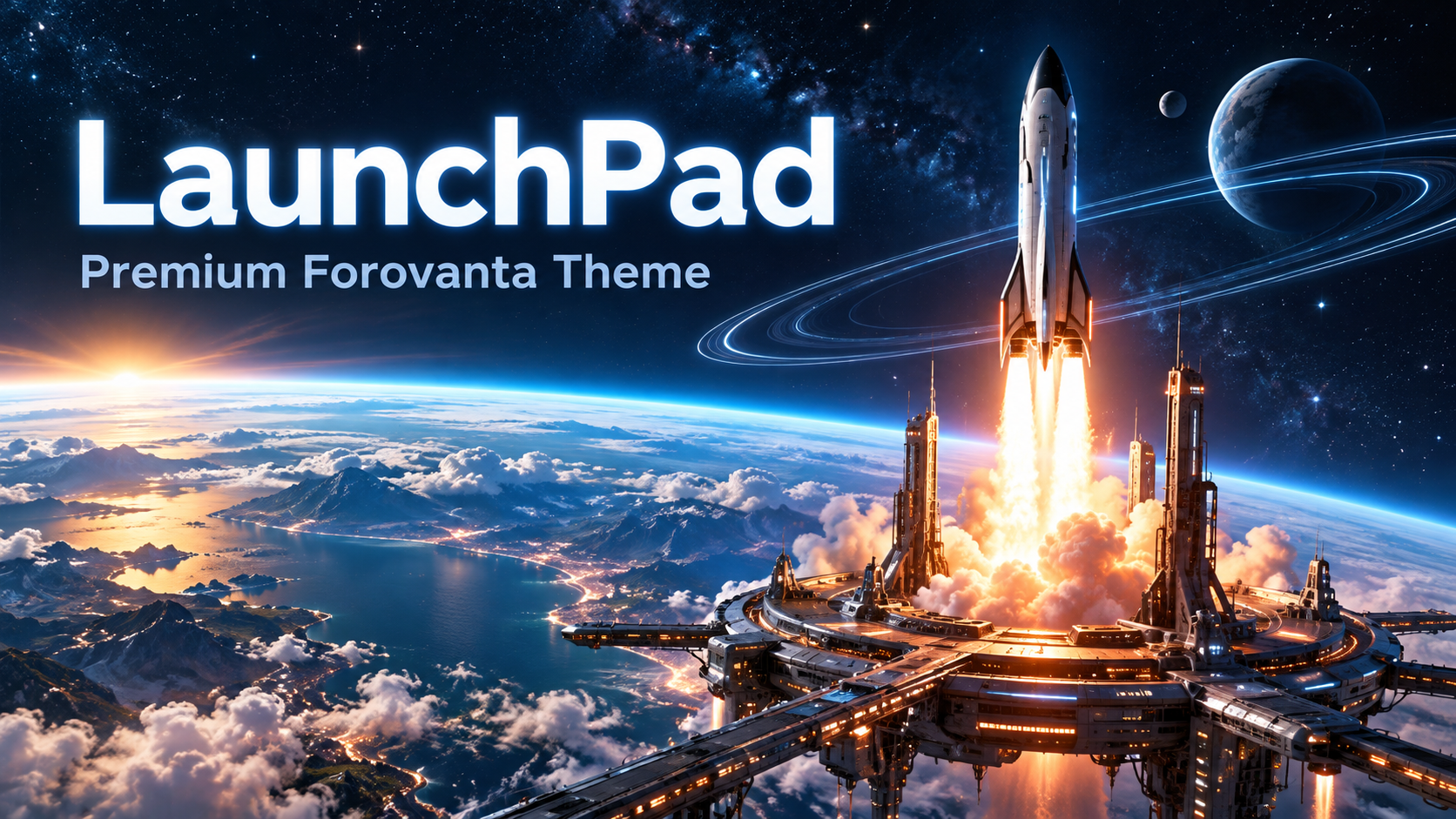 LaunchPad Premium Theme preview