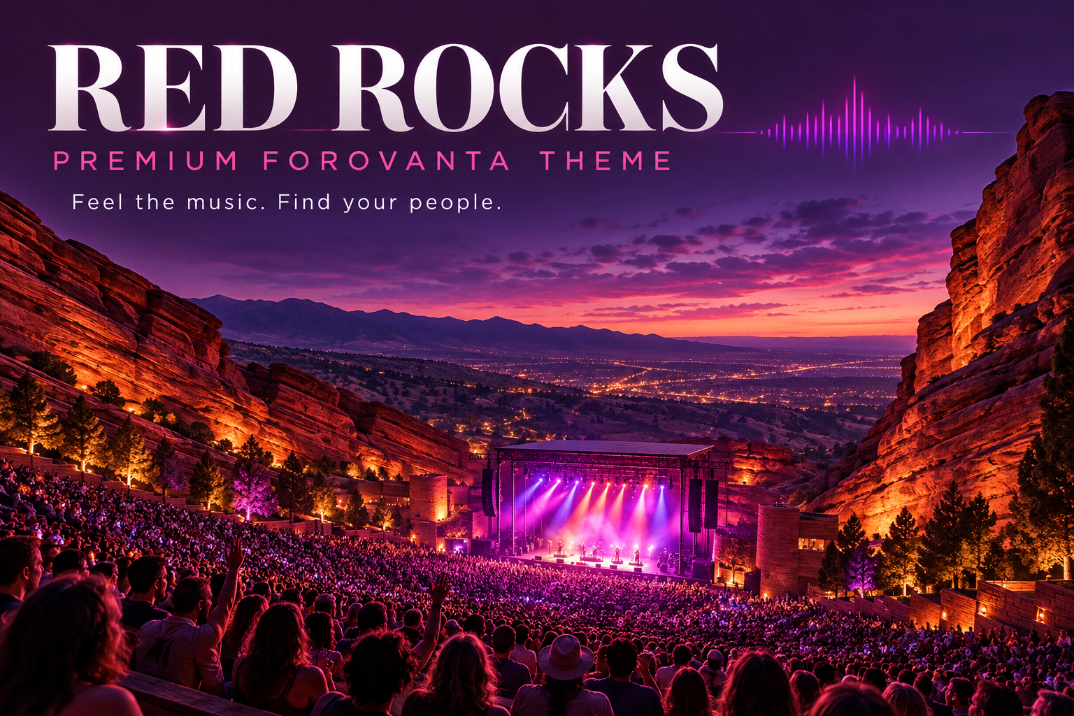 Red Rocks Premium Theme preview