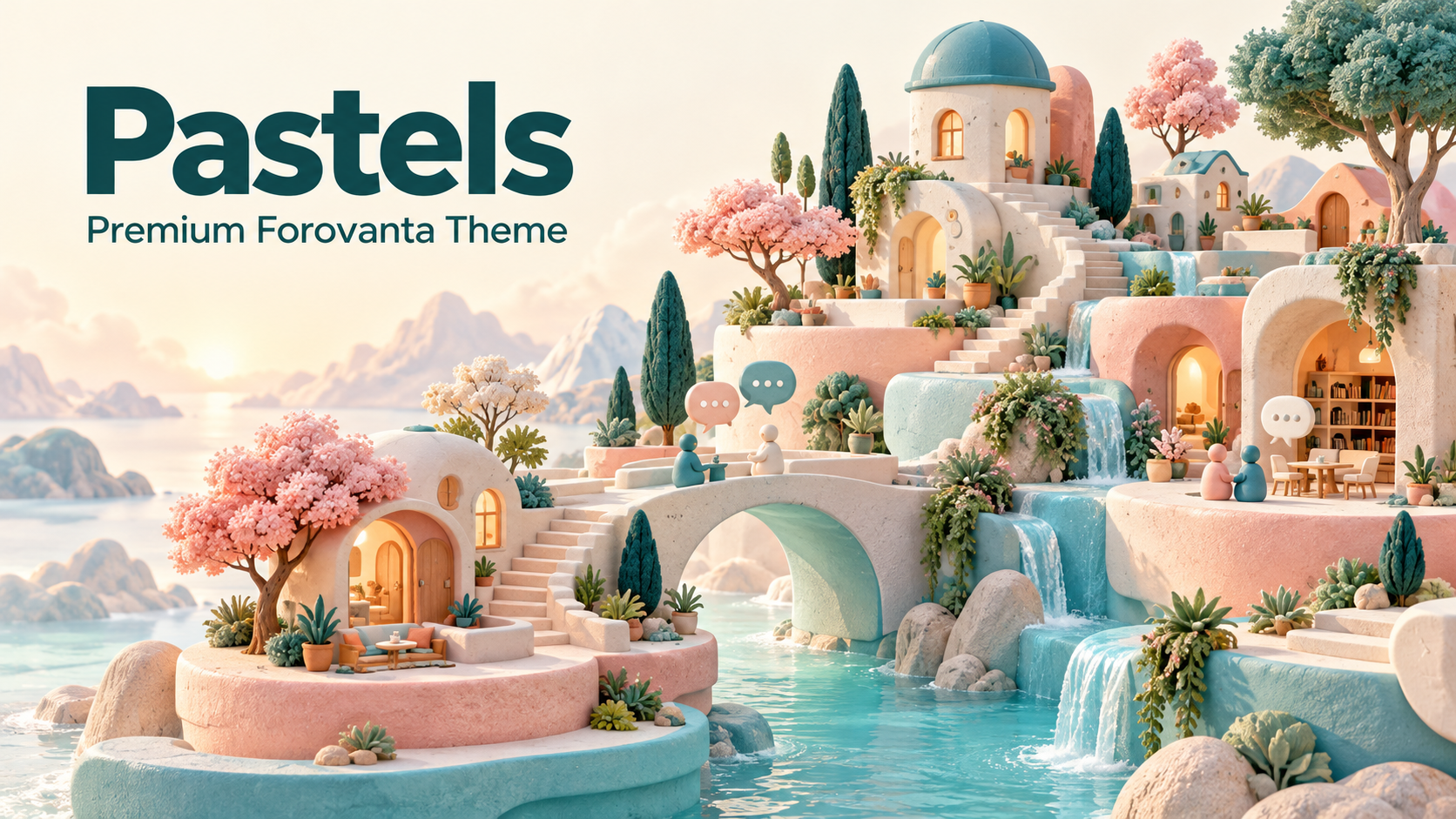 Pastels Premium Theme preview