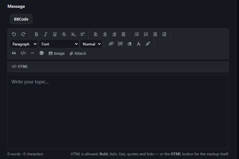 bbCode Addon screenshot 1